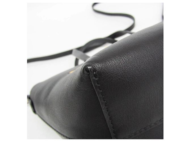 Bolsa de mão Fendi Bag Bugs Roll Mini Preto - vista 7