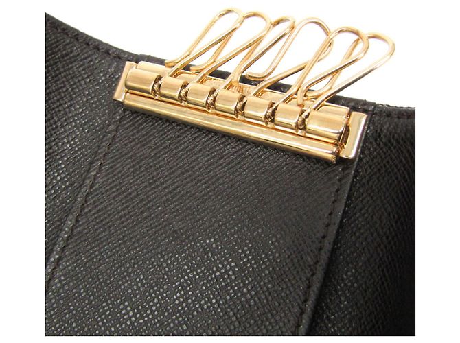 Louis Vuitton Monogram Idylle Key Holder Dark grey Dark brown - view 10