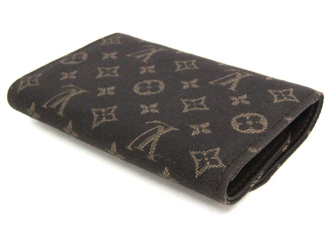 Louis Vuitton Monogram Idylle Key Holder Dark grey Dark brown - view 3