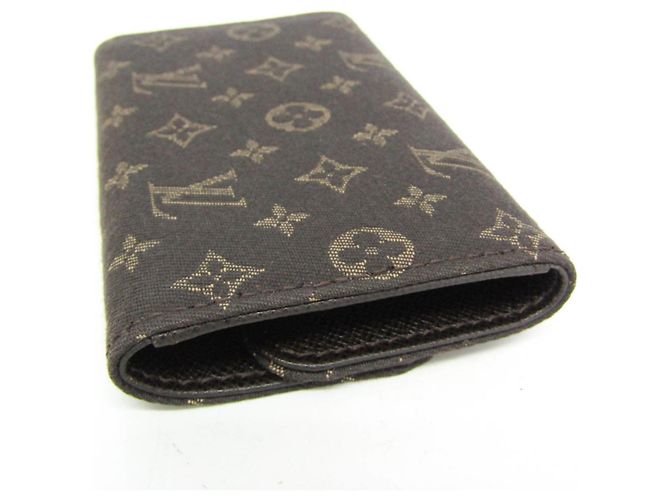 Louis Vuitton Monogram Idylle Key Holder Dark grey Dark brown - view 5