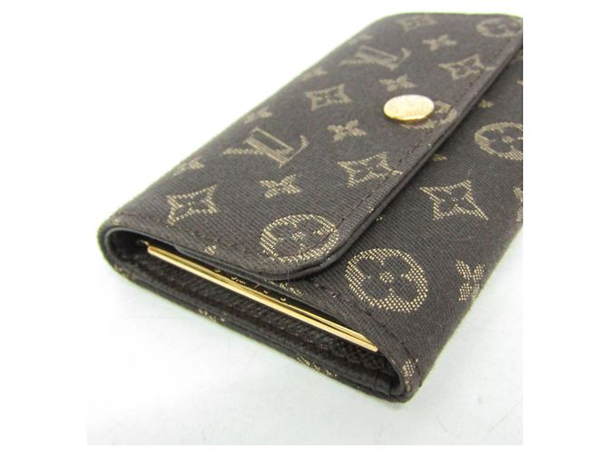 Louis Vuitton Monogram Idylle Key Holder Dark grey Dark brown - view 6