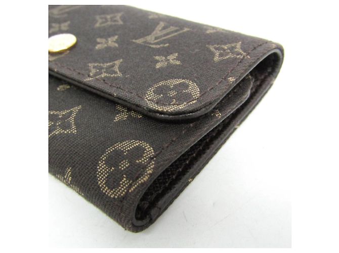 Louis Vuitton Monogram Idylle Key Holder Dark grey Dark brown - view 7