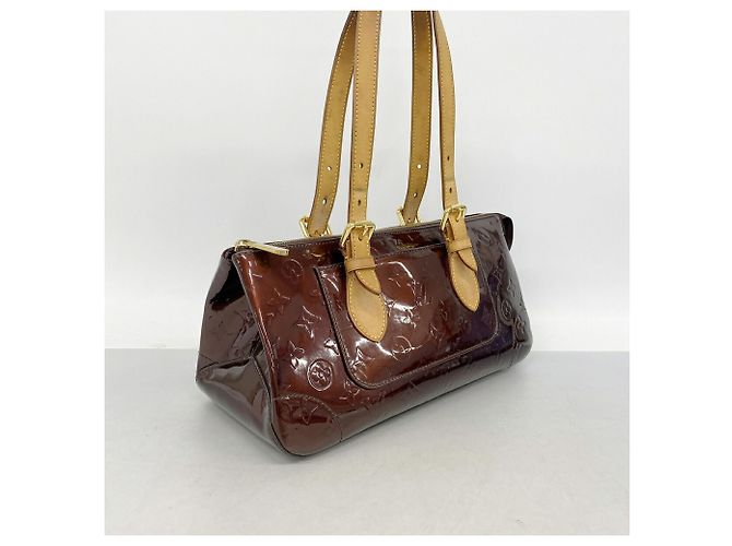 Borsa Louis Vuitton Vernis Rosewood Avenue Bordò - vista 2