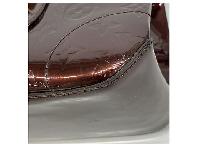 Borsa Louis Vuitton Vernis Rosewood Avenue Bordò - vista 6