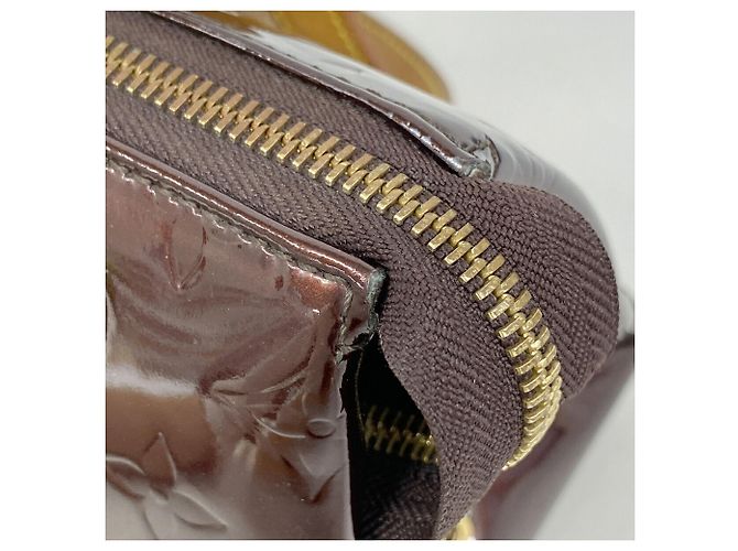 Borsa Louis Vuitton Vernis Rosewood Avenue Bordò - vista 7