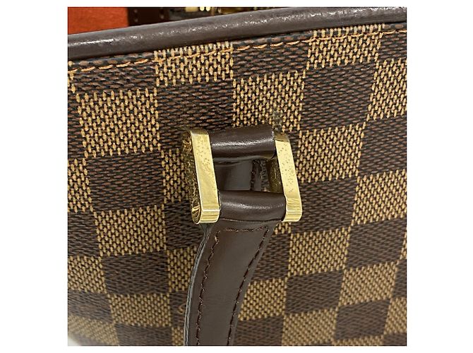 Bolso Louis Vuitton Damier Manosque PM Damier ebene - vista 10