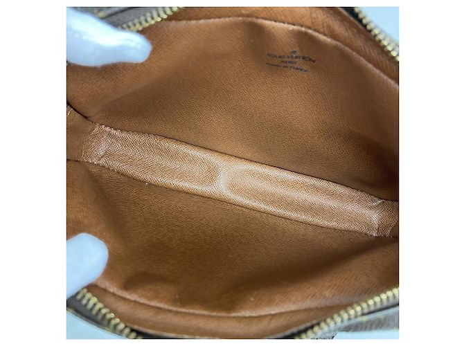 Louis Vuitton Monogram Pochette Marly Bandoulière Shoulder Bag Castaño - vista 4