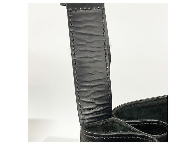 Louis Vuitton Epi Sac Depaule GM Shoulder Bag Nero - vista 10