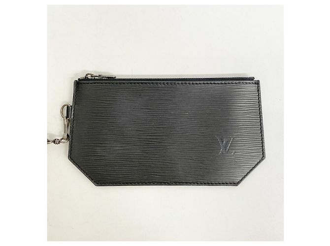 Louis Vuitton Epi Sac Depaule GM Shoulder Bag Nero - vista 11