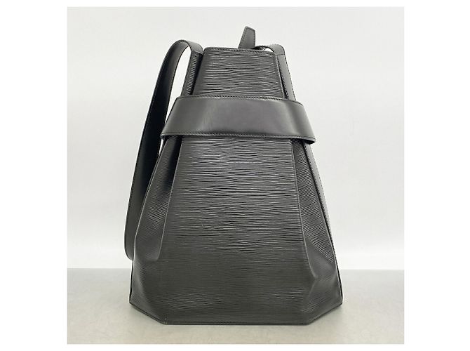 Louis Vuitton Epi Sac Depaule GM Shoulder Bag Nero - vista 12