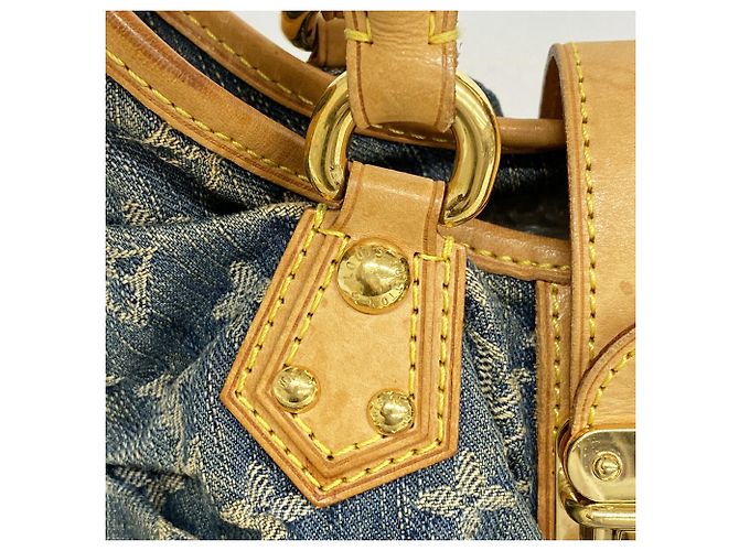 Bolso Louis Vuitton Monogram Denim Pleaty Azul - vista 11