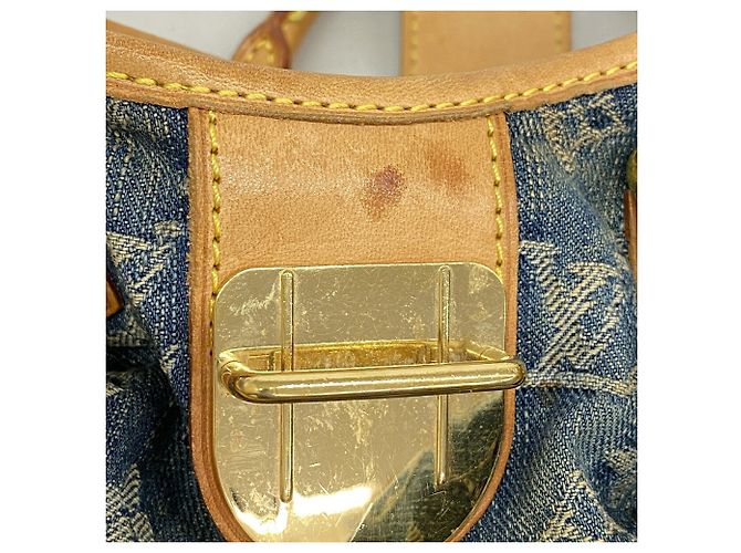 Bolso Louis Vuitton Monogram Denim Pleaty Azul - vista 12