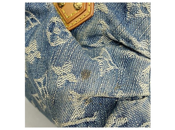 Bolso Louis Vuitton Monogram Denim Pleaty Azul - vista 7