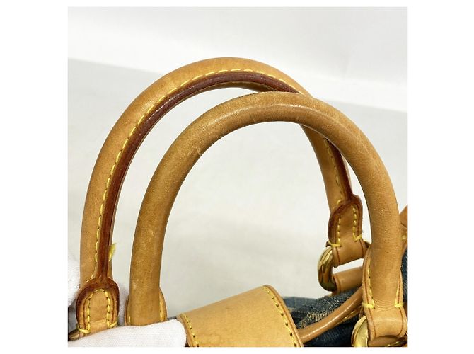 Bolso Louis Vuitton Monogram Denim Pleaty Azul - vista 9