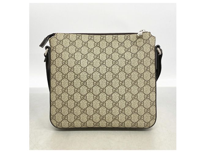 Gucci GG Supreme Schultertasche Braun - Ansicht 7