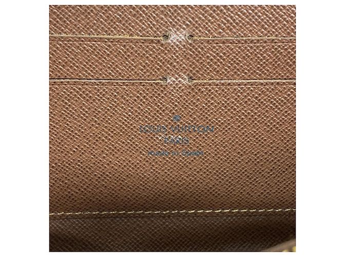 Louis Vuitton Monogram Zippy Wallet M60017 Brown - view 4