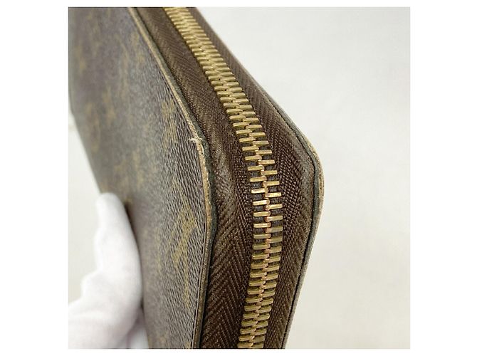 Louis Vuitton Monogram Zippy Wallet M60017 Brown - view 5