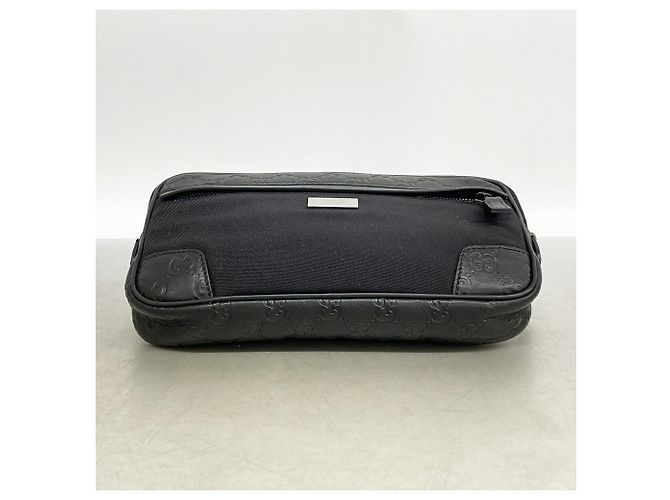 Marsupio Gucci Guccissima in pelle/nylon Nero - vista 3