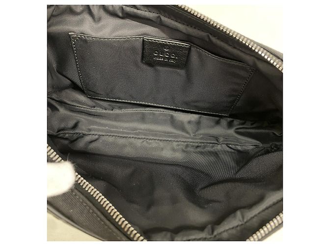 Marsupio Gucci Guccissima in pelle/nylon Nero - vista 4