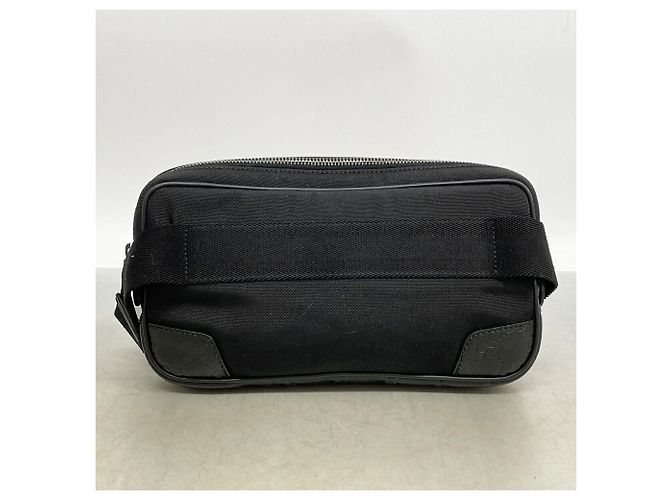 Marsupio Gucci Guccissima in pelle/nylon Nero - vista 8