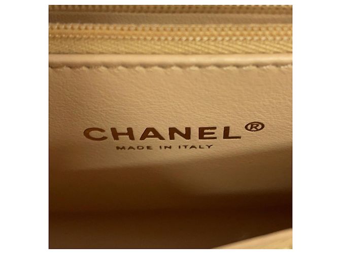 Sac à main Chanel Matelassé en White Blanc - vue 16