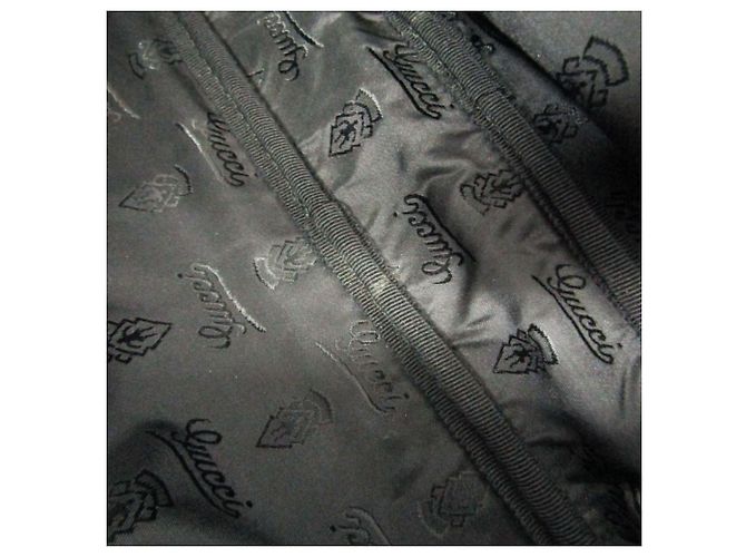 Borsetta in pelle da uomo Gucci Guccissima Nero - vista 12