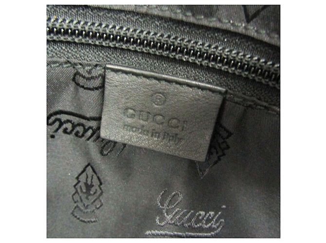 Borsetta in pelle da uomo Gucci Guccissima Nero - vista 13