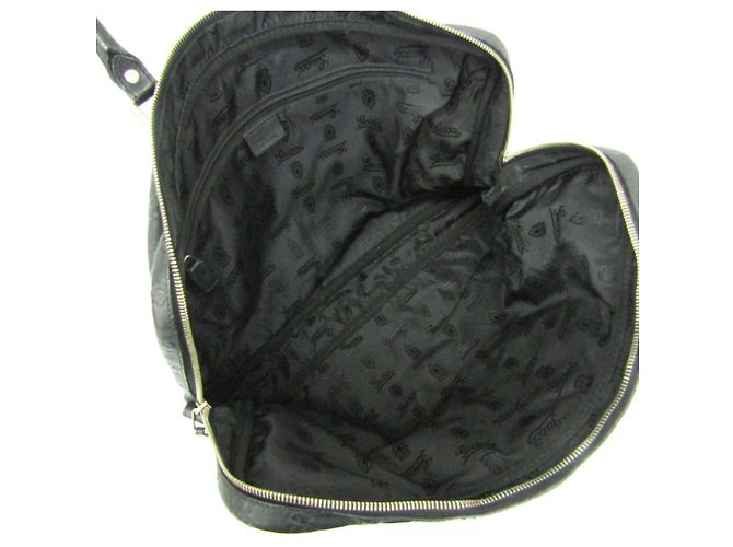 Borsetta in pelle da uomo Gucci Guccissima Nero - vista 3
