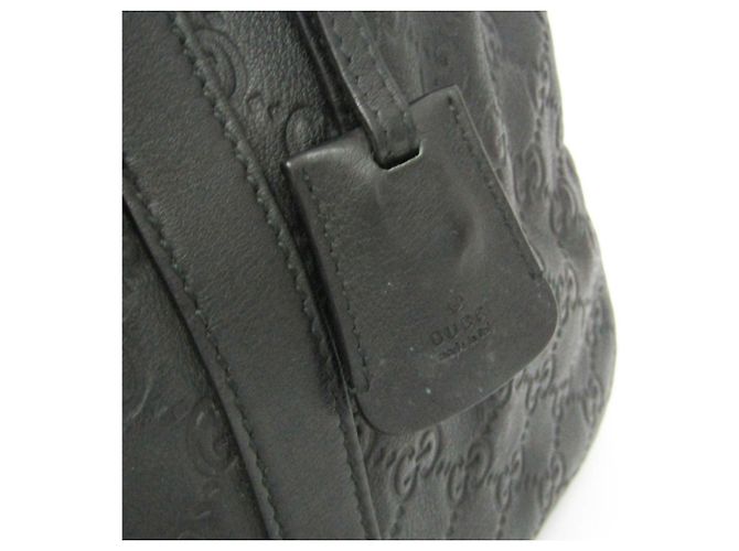 Borsetta in pelle da uomo Gucci Guccissima Nero - vista 8
