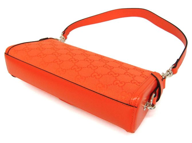 Gucci GG Canvas Luce 788061 Schultertasche Orange - Ansicht 3