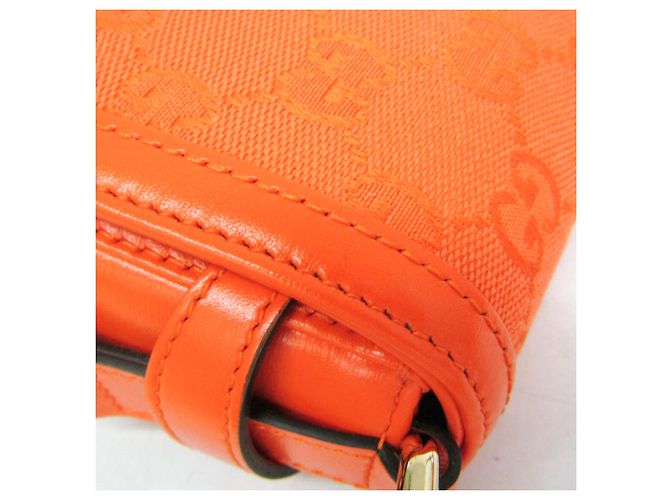 Gucci GG Canvas Luce 788061 Schultertasche Orange - Ansicht 7
