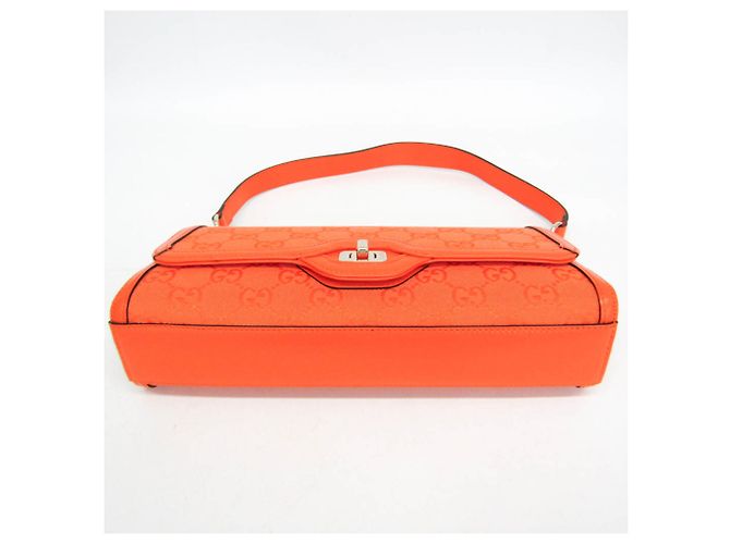 Gucci GG Canvas Luce 788061 Schultertasche Orange - Ansicht 9