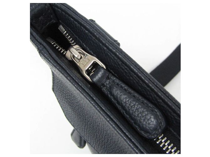 Alfred Dunhill Borsa a tracolla Dunhill Belgrave Envelope Blu navy - vista 11