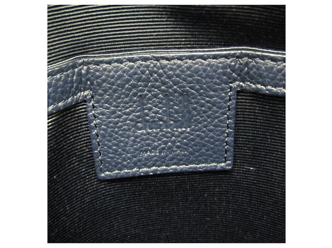 Alfred Dunhill Borsa a tracolla Dunhill Belgrave Envelope Blu navy - vista 14