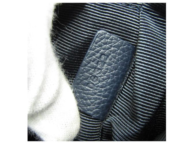 Alfred Dunhill Borsa a tracolla Dunhill Belgrave Envelope Blu navy - vista 15