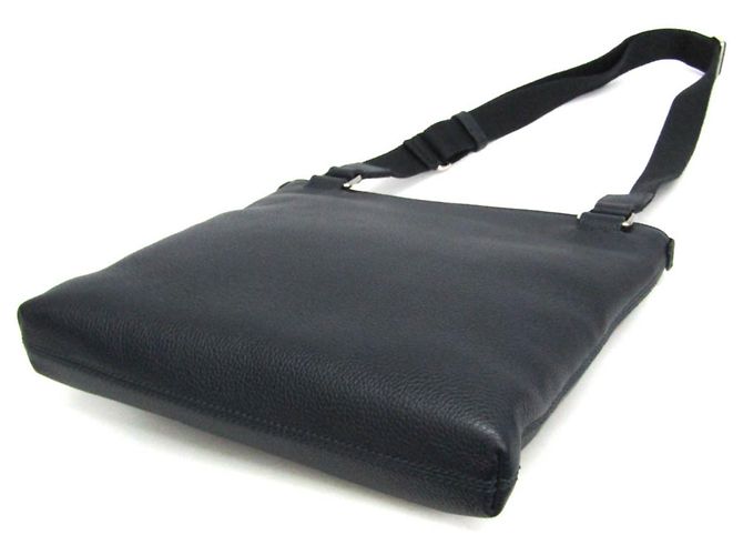 Alfred Dunhill Borsa a tracolla Dunhill Belgrave Envelope Blu navy - vista 3