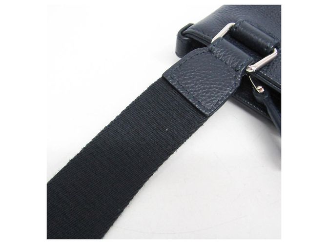 Alfred Dunhill Borsa a tracolla Dunhill Belgrave Envelope Blu navy - vista 7