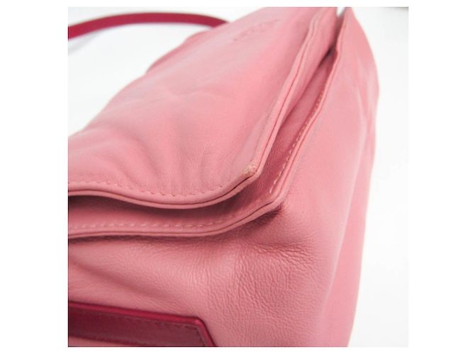 Borsa a tracolla in pelle Loewe Flamenco da donna Rosa Porpora - vista 7