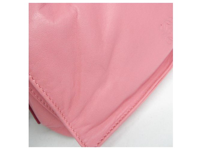 Borsa a tracolla in pelle Loewe Flamenco da donna Rosa Porpora - vista 8
