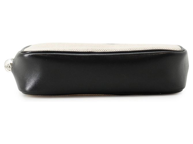 Yves Saint Laurent Saint Laurent Paris Lou Mini Camera Shoulder Bag Nero Beige - vista 3