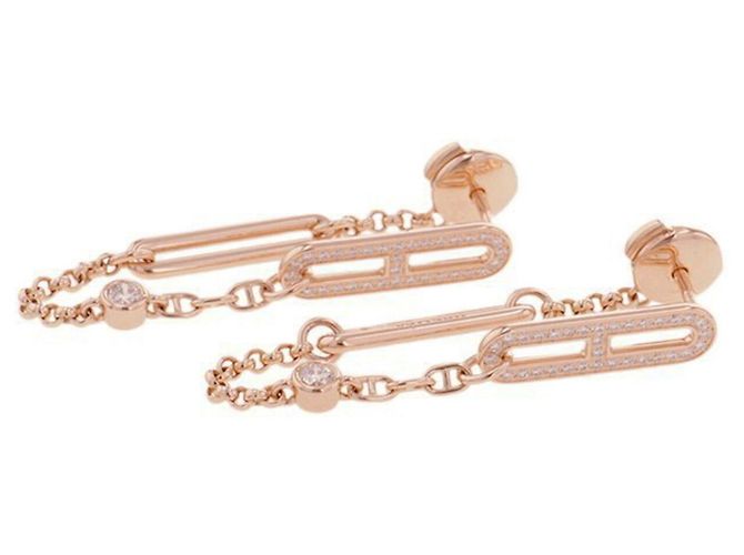 Hermès Hermes Chaine d'Ancre Chaos Drop Ohrringe - Ansicht 2