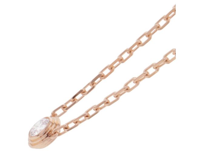 Collana Cartier Damour in oro rosa 18K - vista 2