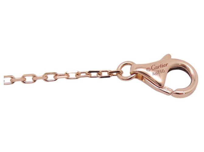 Collana Cartier Damour in oro rosa 18K - vista 7