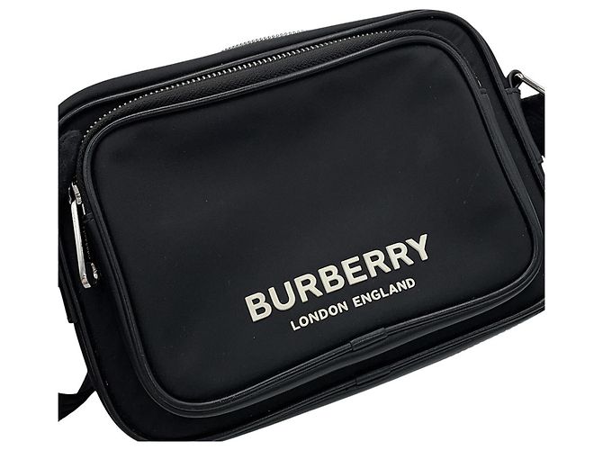 Burberry Paddy Nylon Shoulder Bag Black - view 6