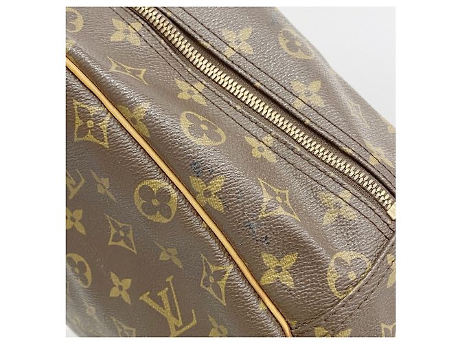 Bolso Louis Vuitton Monogram Deauville Castaño - vista 10