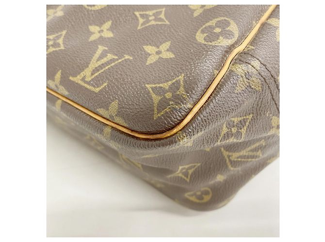 Bolso Louis Vuitton Monogram Deauville Castaño - vista 11