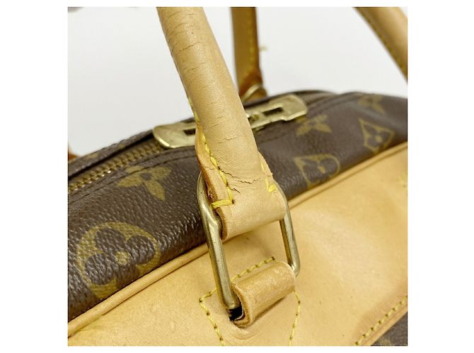 Bolso Louis Vuitton Monogram Deauville Castaño - vista 12