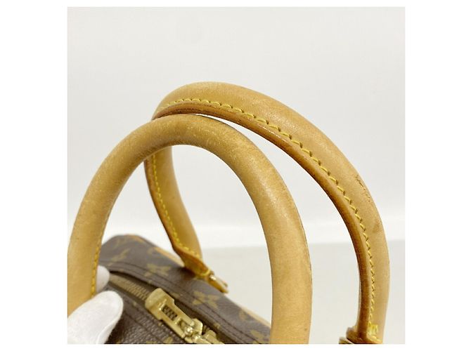 Bolso Louis Vuitton Monogram Deauville Castaño - vista 15