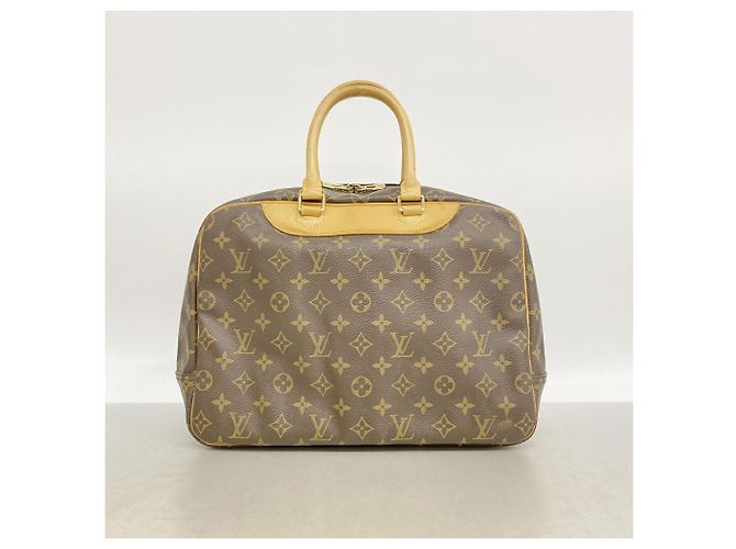 Bolso Louis Vuitton Monogram Deauville Castaño - vista 16
