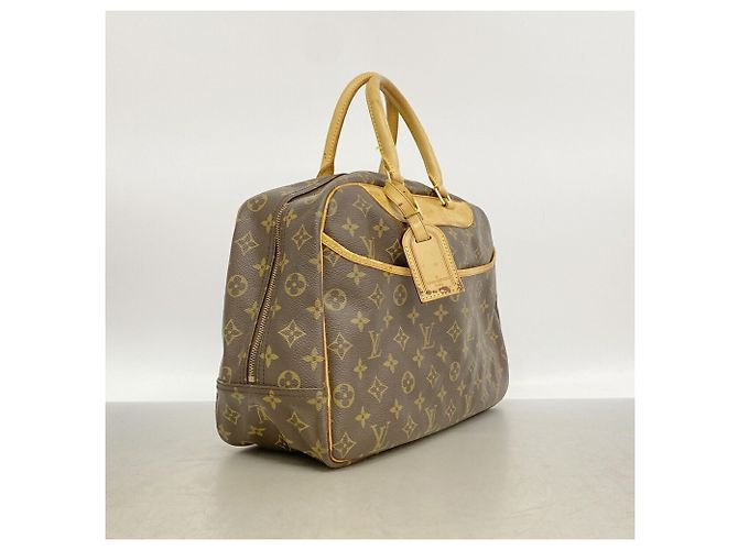 Bolso Louis Vuitton Monogram Deauville Castaño - vista 2